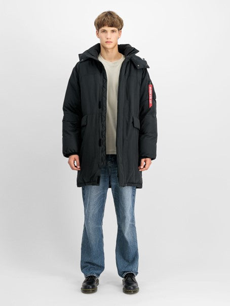 Alpha Industries Puffer Parka - Winterjacke - black