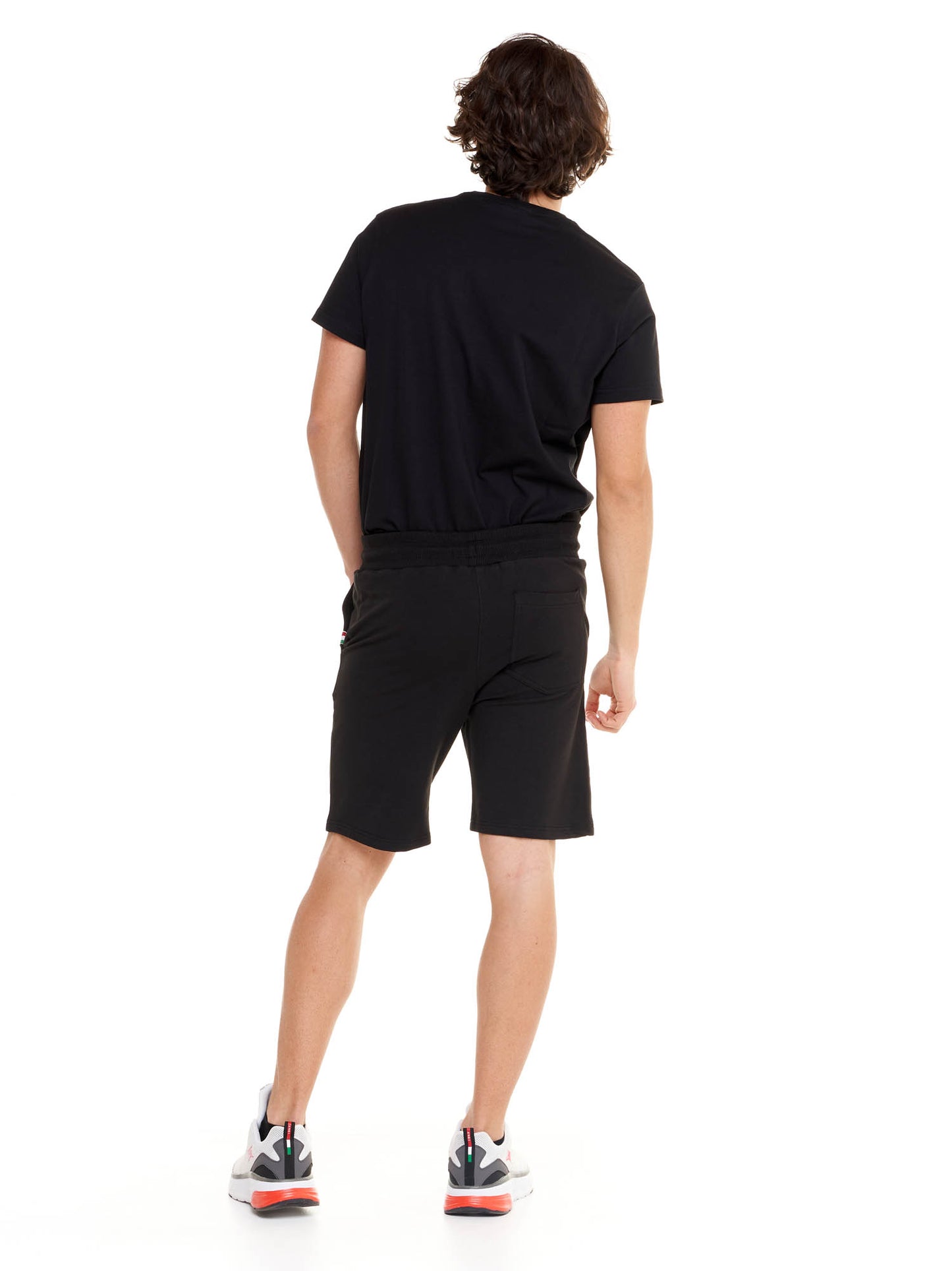 Leone - Big Logo Shorts Schwarz