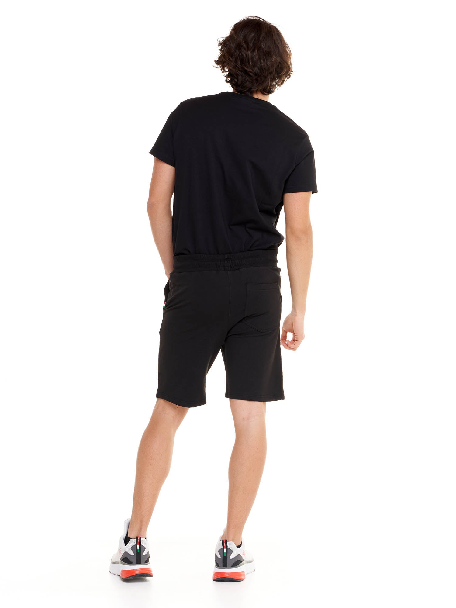 Leone - Big Logo Shorts Schwarz