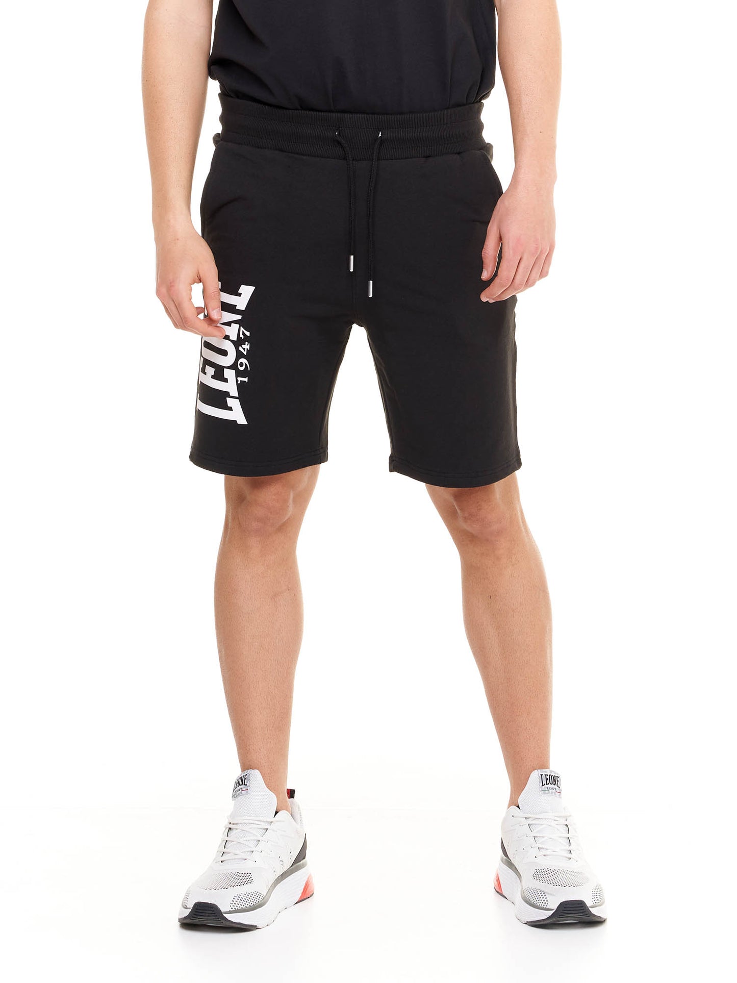 Leone - Big Logo Shorts Schwarz