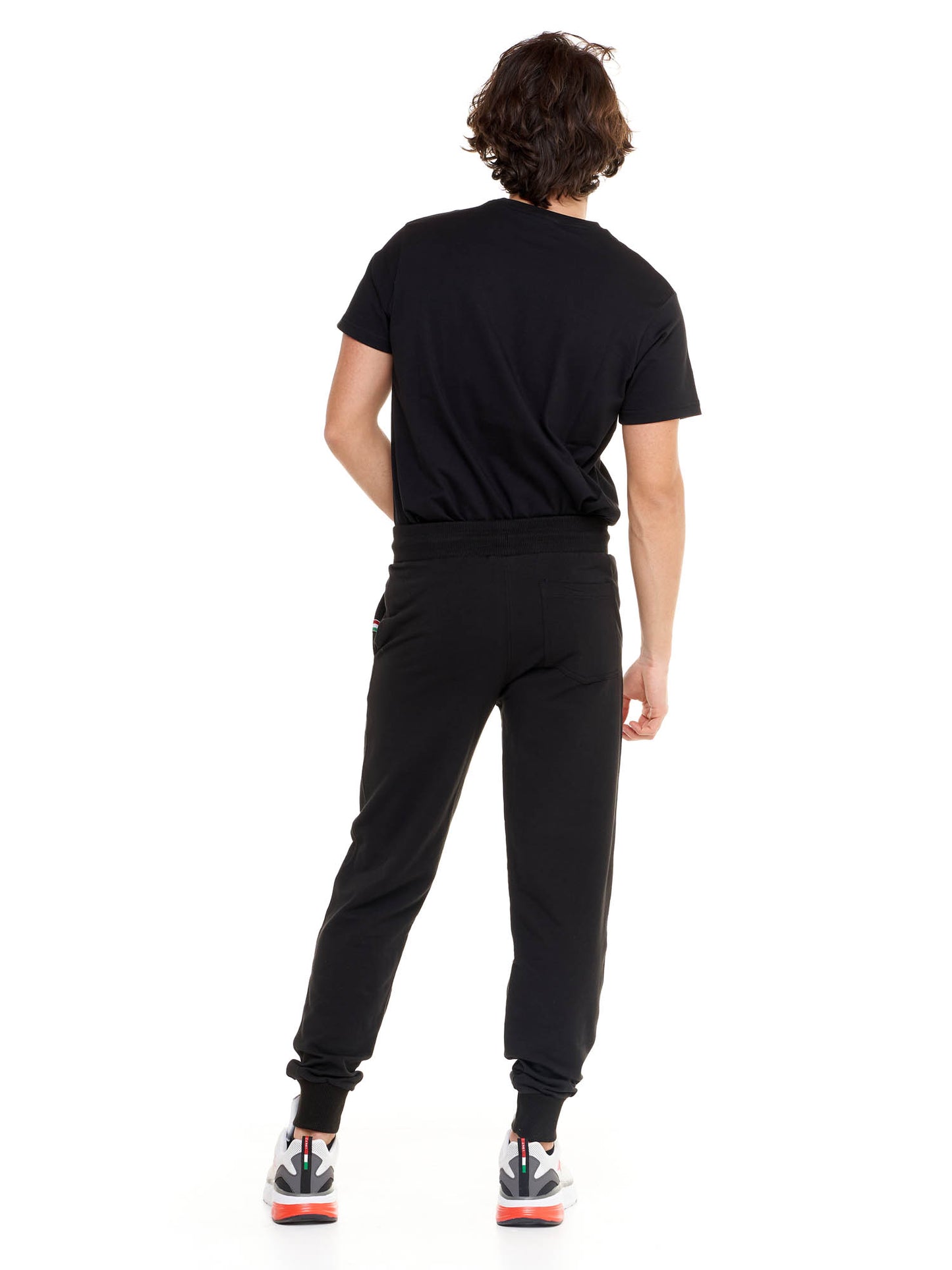 Leone - Big Logo Jogginghose Schwarz