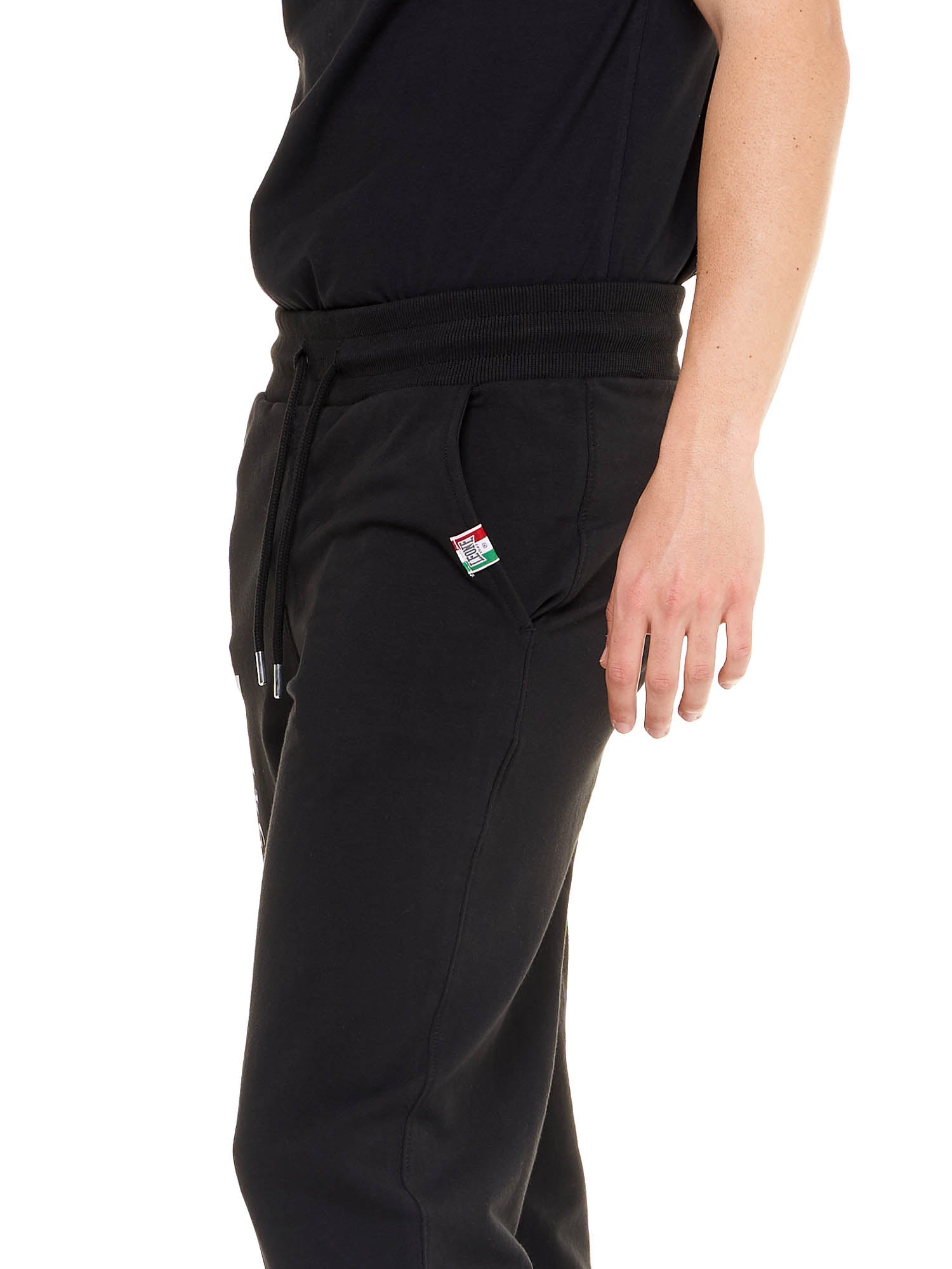 Leone - Big Logo Jogginghose Schwarz