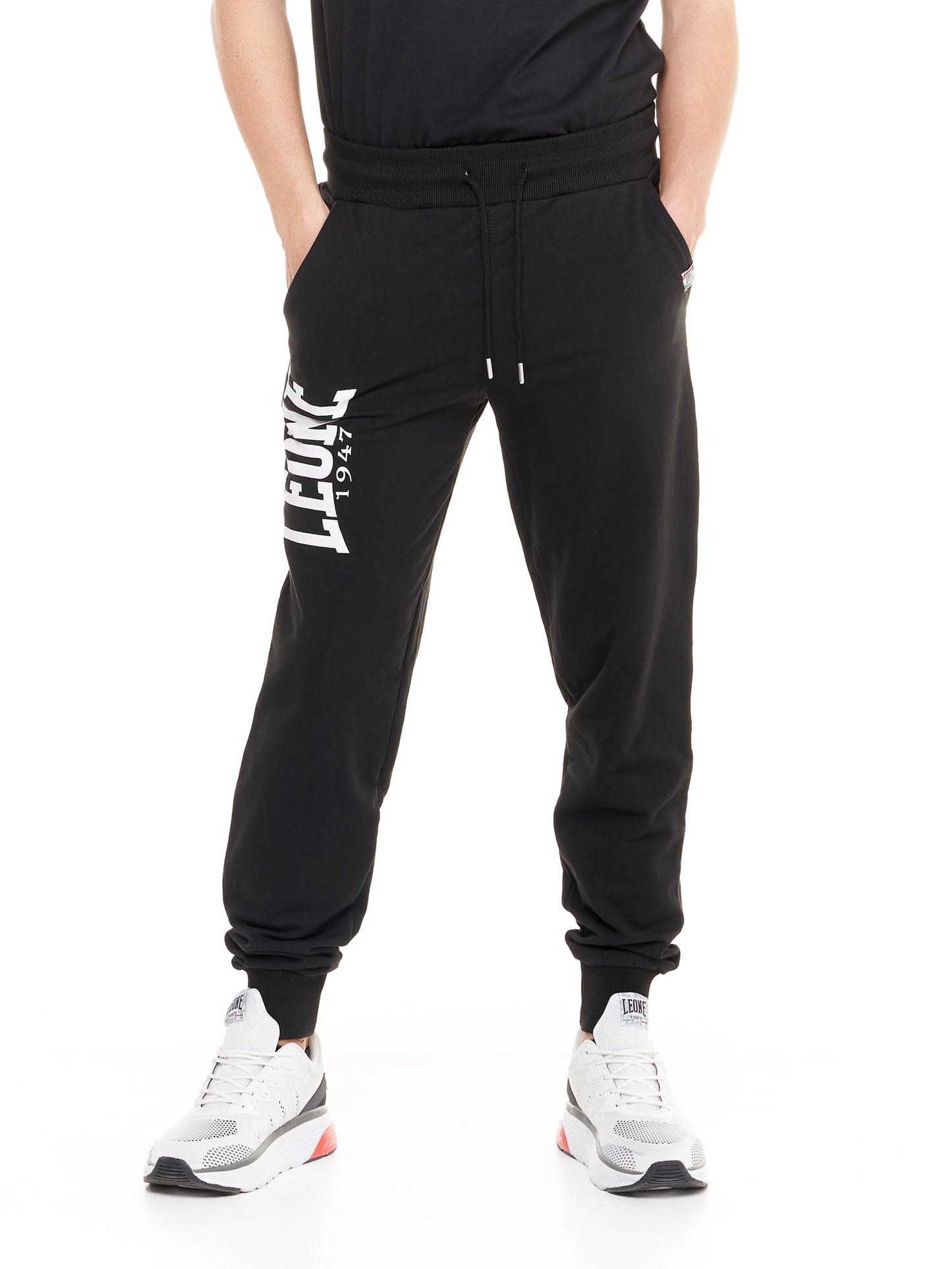Leone - Big Logo Jogginghose Schwarz