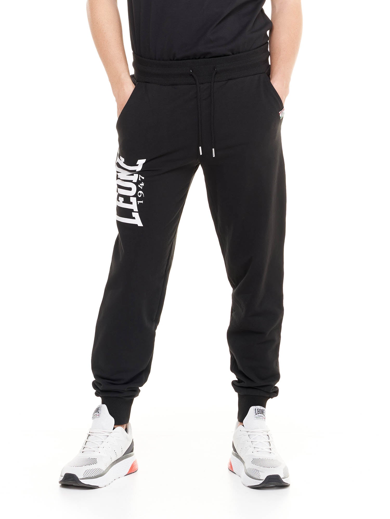 Leone - Big Logo Jogginghose Schwarz