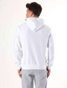 Leone - New Gold Kapuzensweatjacke Weiss
