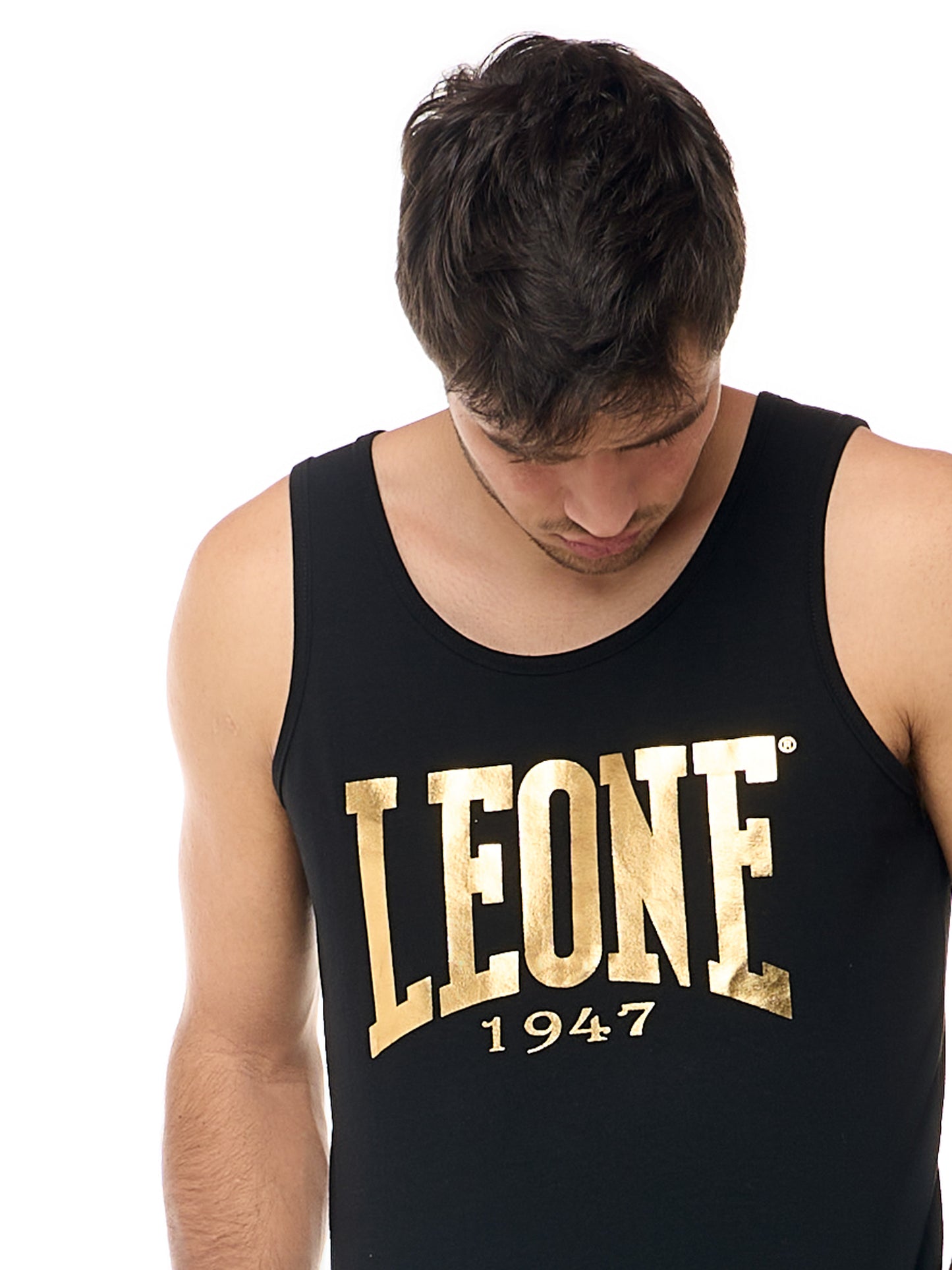 Leone - NEW GOLD Tank Top black/gold