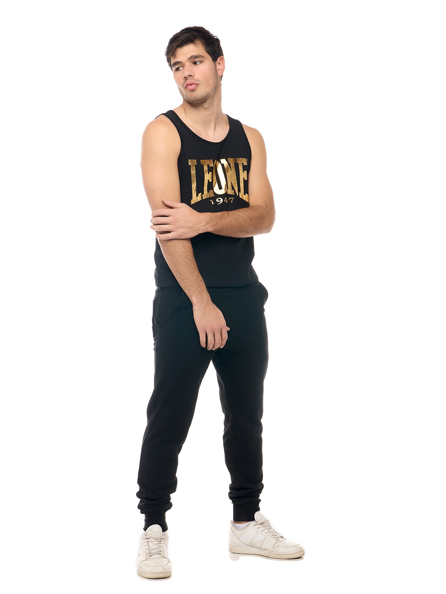 Leone - NEW GOLD Tank Top black/gold