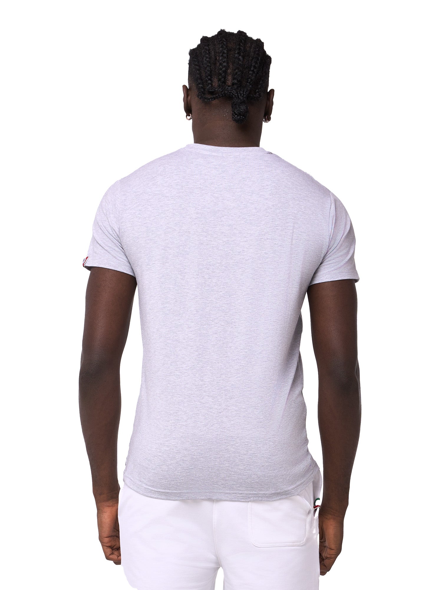 Leone Big Logo T-Shirt Marl Grey