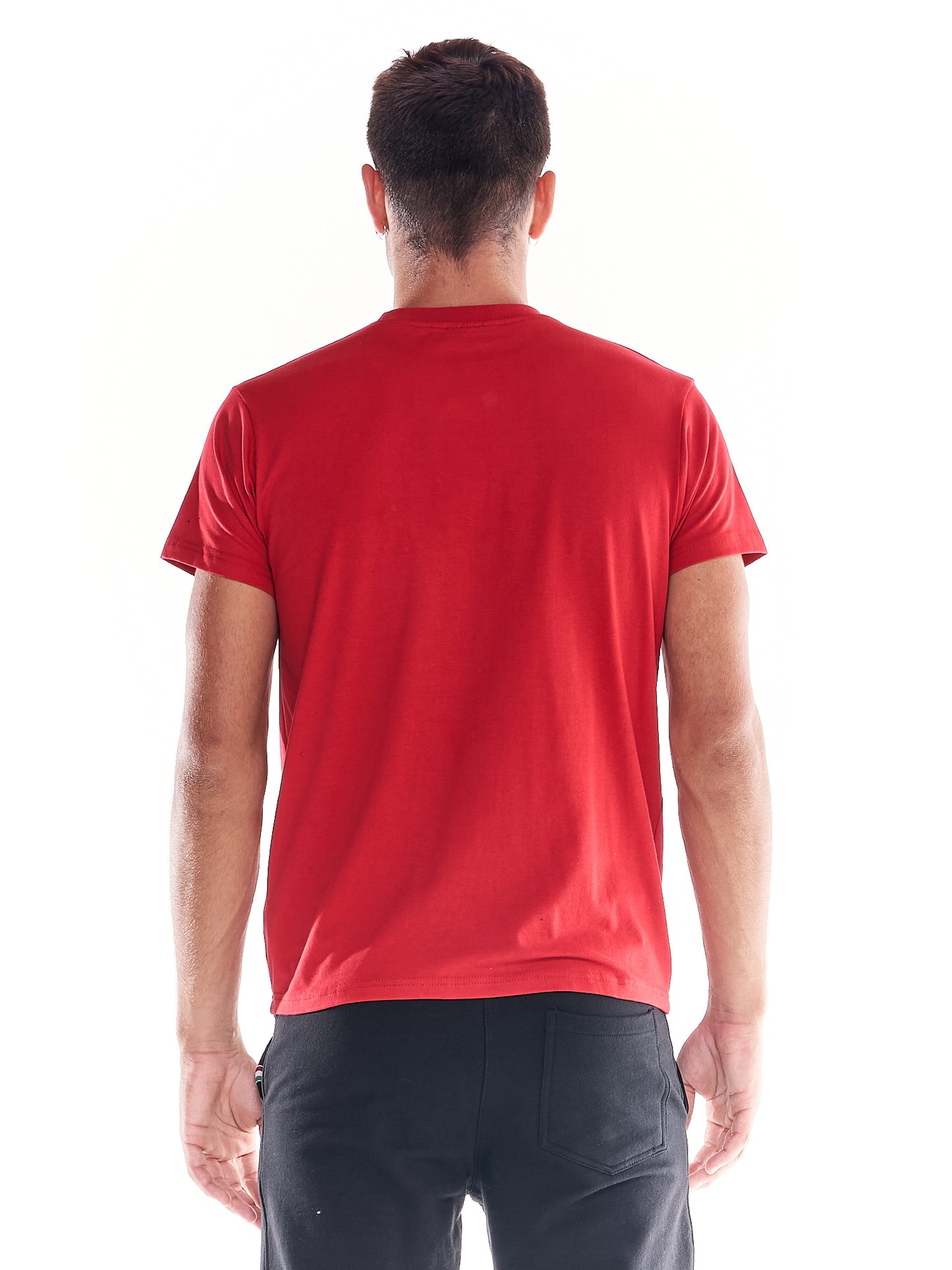 Leone Big Logo T-Shirt Rot