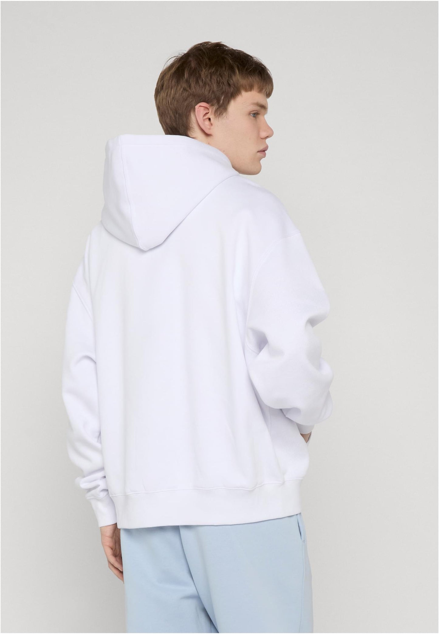 Rocawear SIMPLEROC Hoody Weiss Herren Hoodie Rueckenansicht