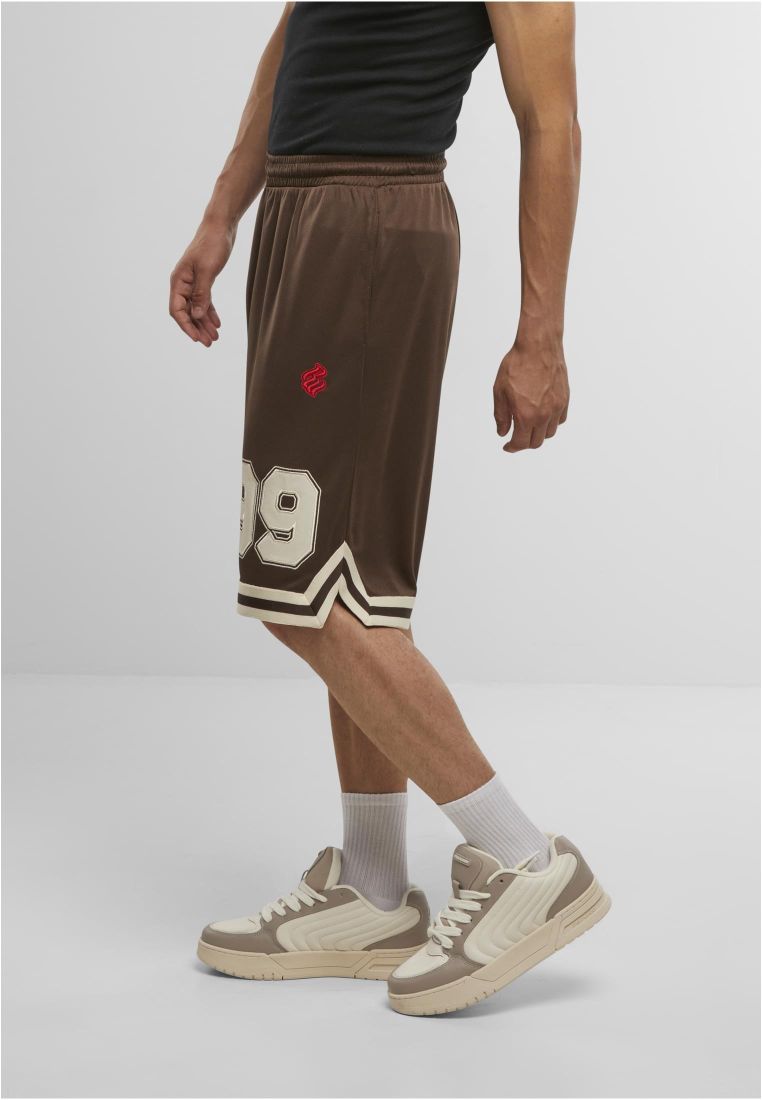 ROCAWEAR PRO SHORTS Herren Chocolate Brown Seitenansicht