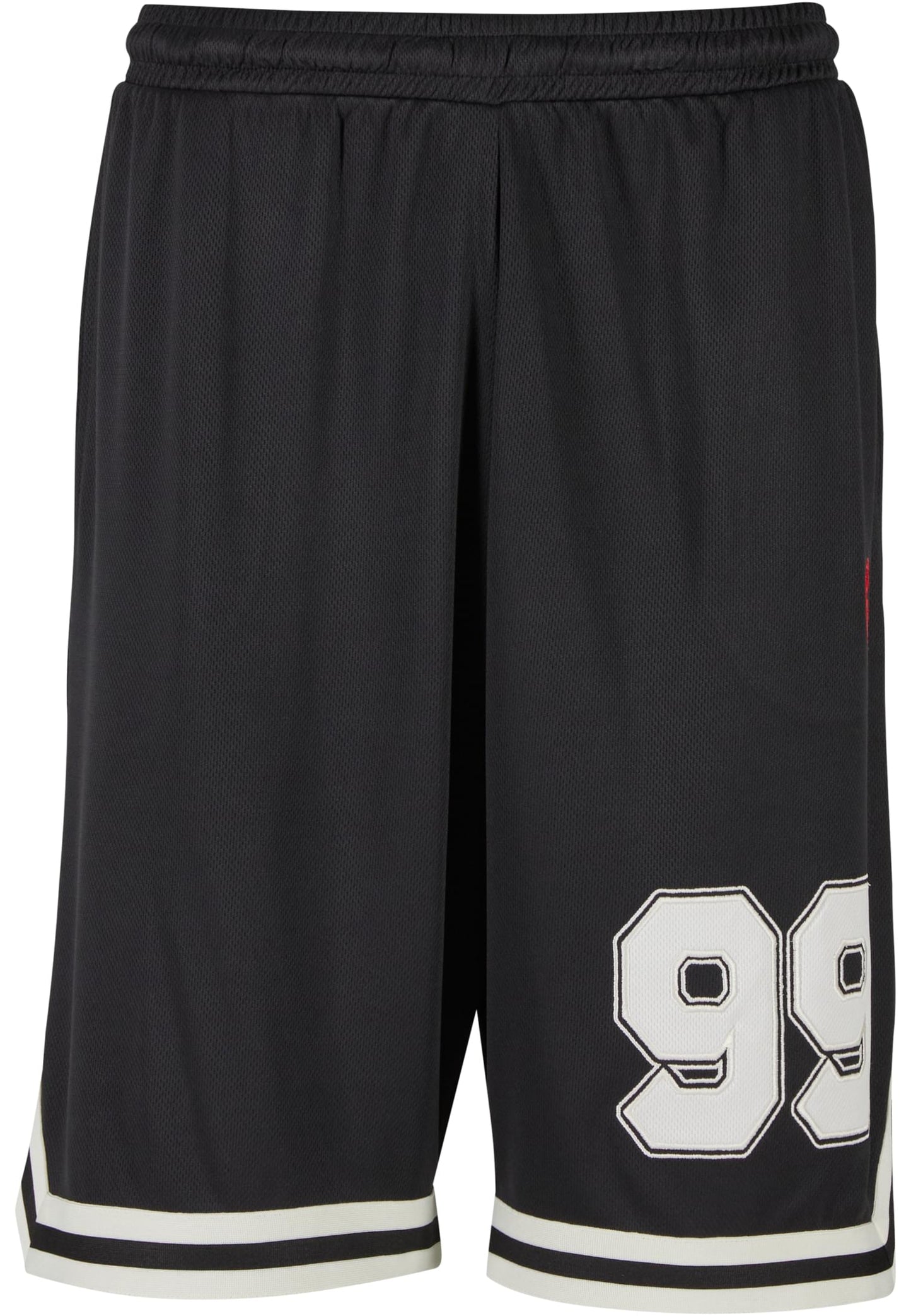 ROCAWEAR PRO SHORTS Schwarz Vorderseite mit 99 Print