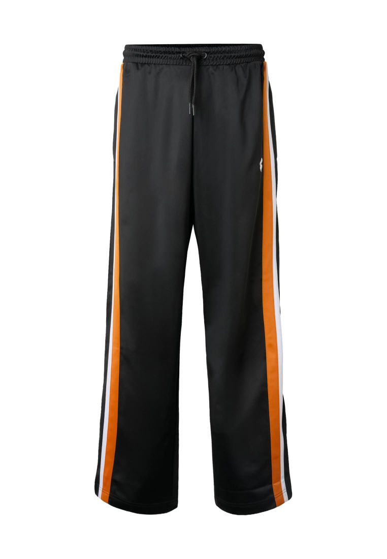 Rocawear KINGDOM Trackpant Jet Black mit seitlichen Kontraststreifen