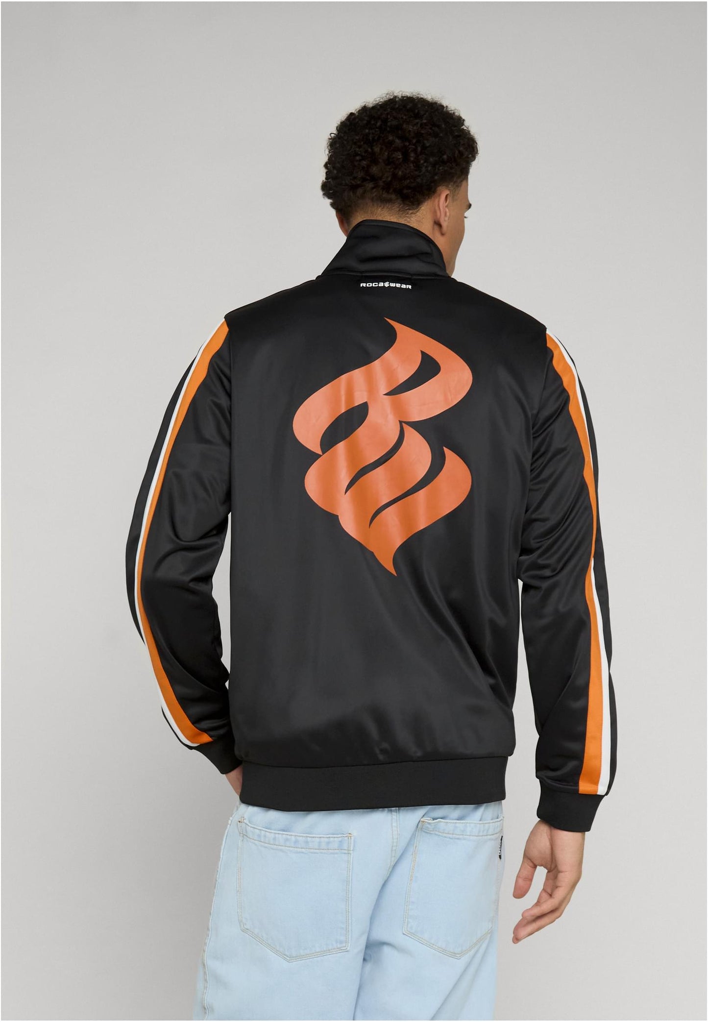 Rocawear KINGDOM Trackjacket Jet Black Herren Trainingsjacke Rueckenansicht