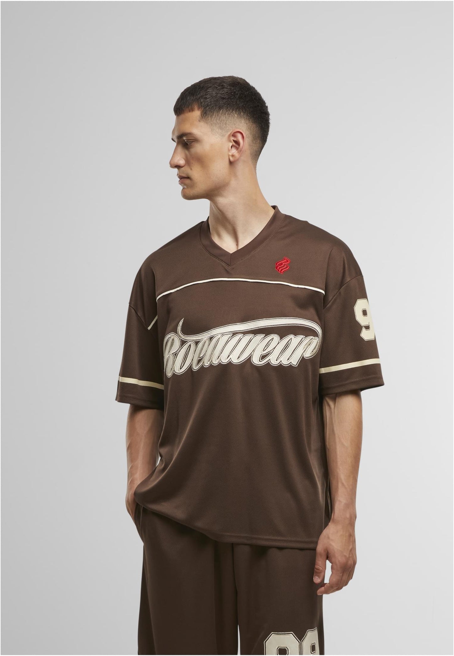 ROCAWEAR BALLER TRIKOT Herren Chocolate Brown Vorderansicht