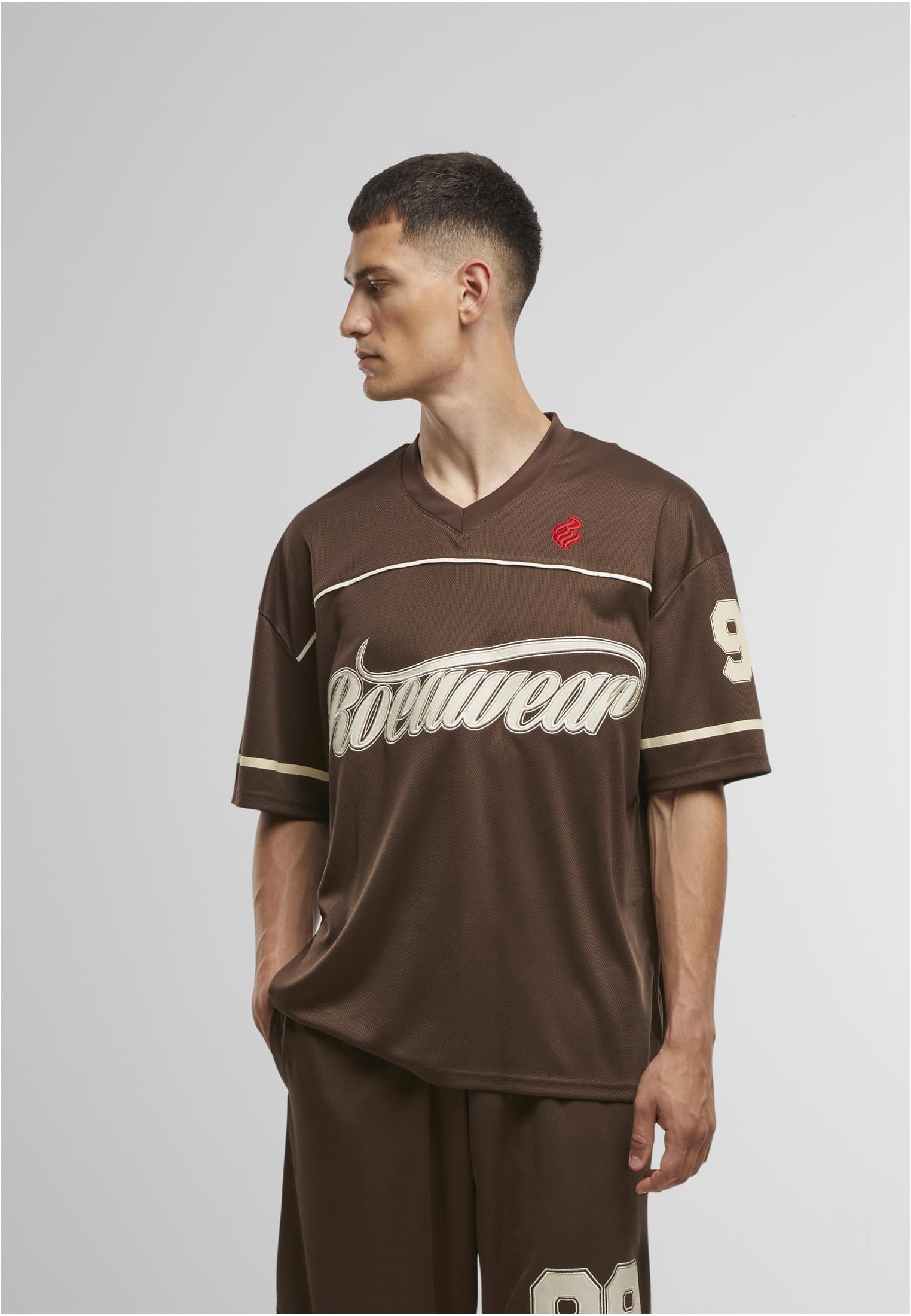 ROCAWEAR BALLER TRIKOT Herren Chocolate Brown Vorderansicht