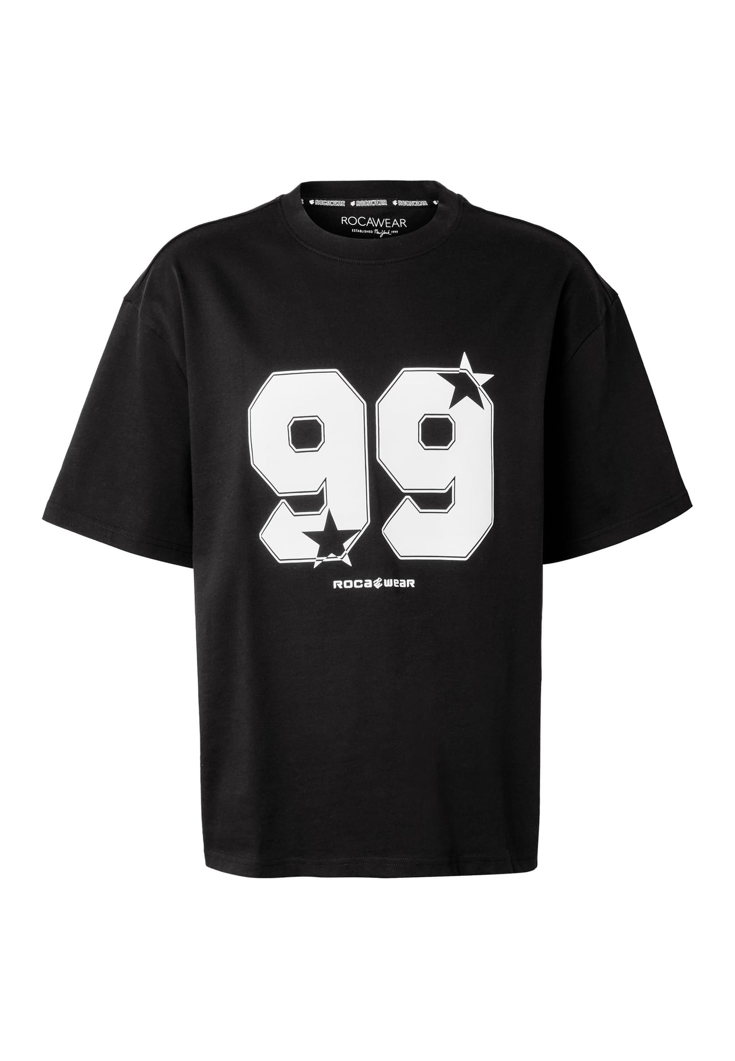 Rocawear STRAMBERS T-Shirt Black mit grossem 99 Frontprint