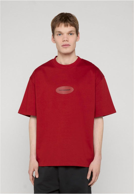 ocawear SIMPLEROC T-Shirt Rot Herren T-Shirt Vorderansicht mit Logo-Print