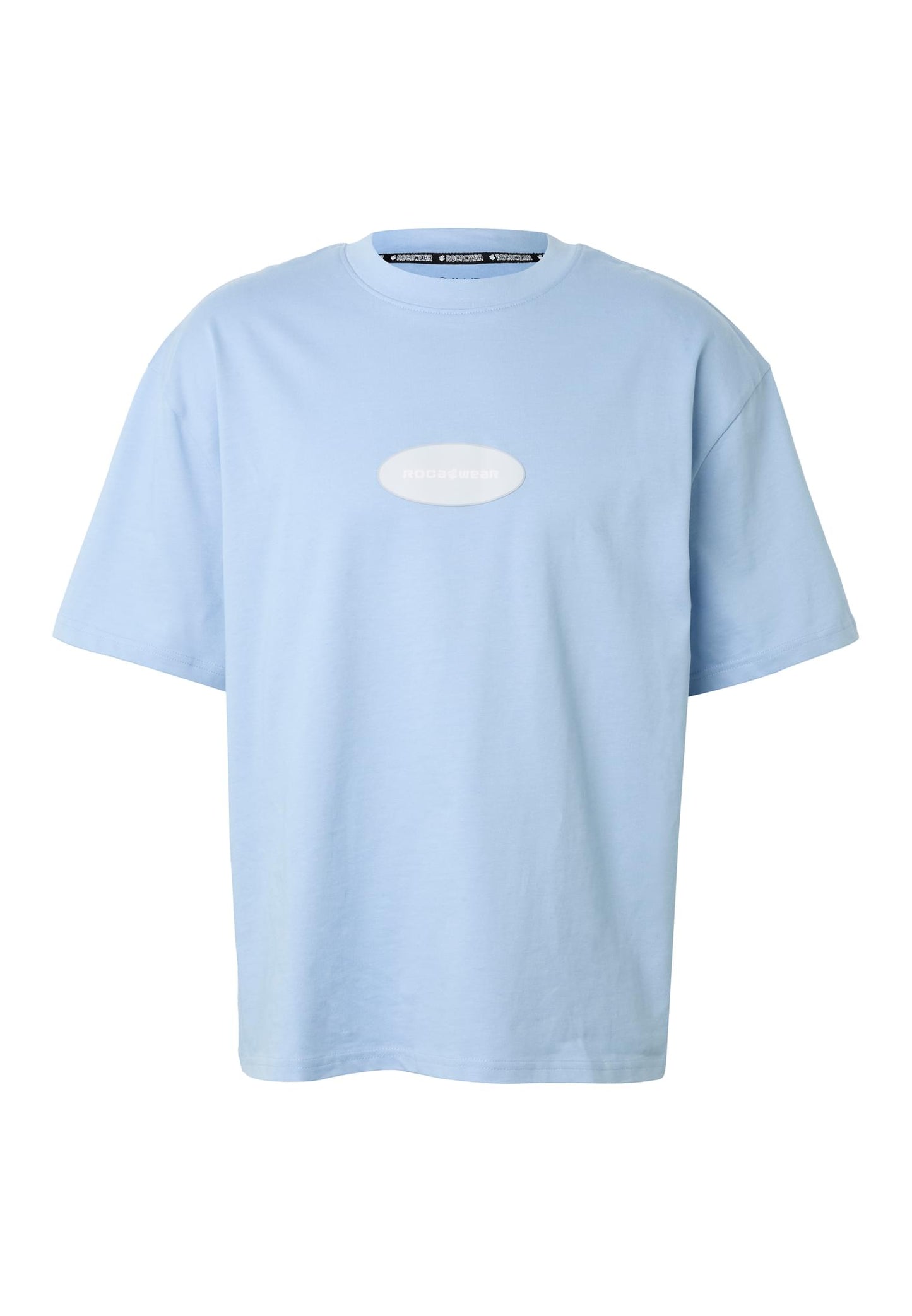 Rocawear SIMPLEROC T-Shirt Brunnera Blue mit dezentem Rocawear Logo-Print