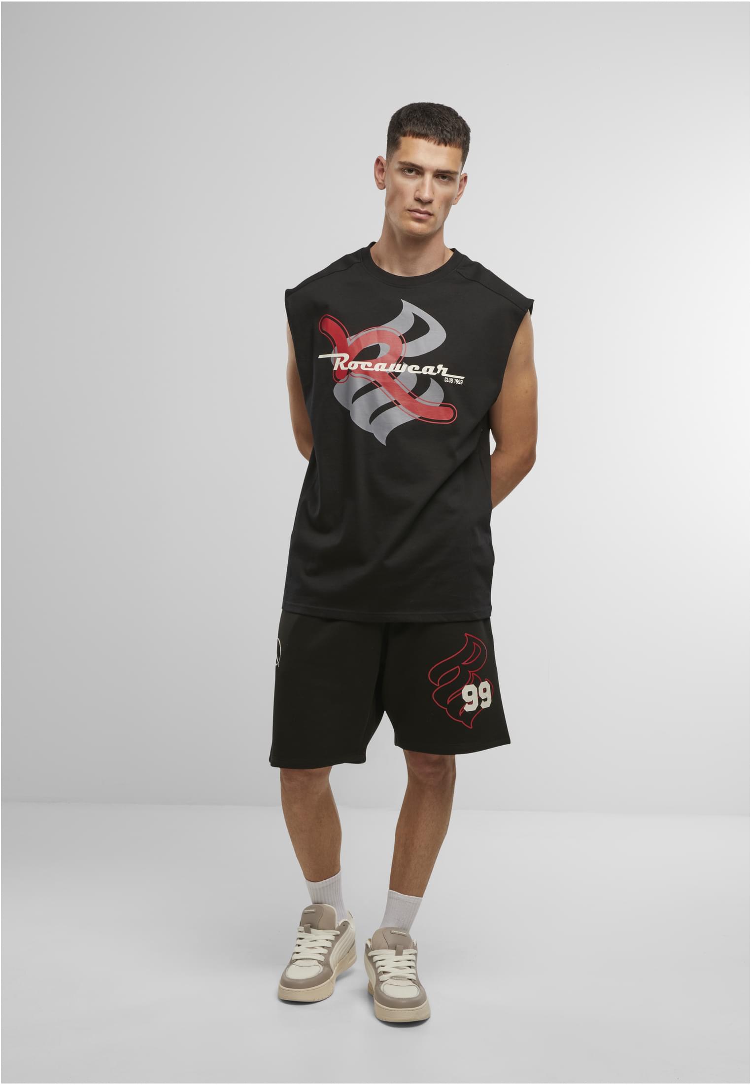 Rocawear Tank Top Sirene Streetwear Outfit mit Shorts