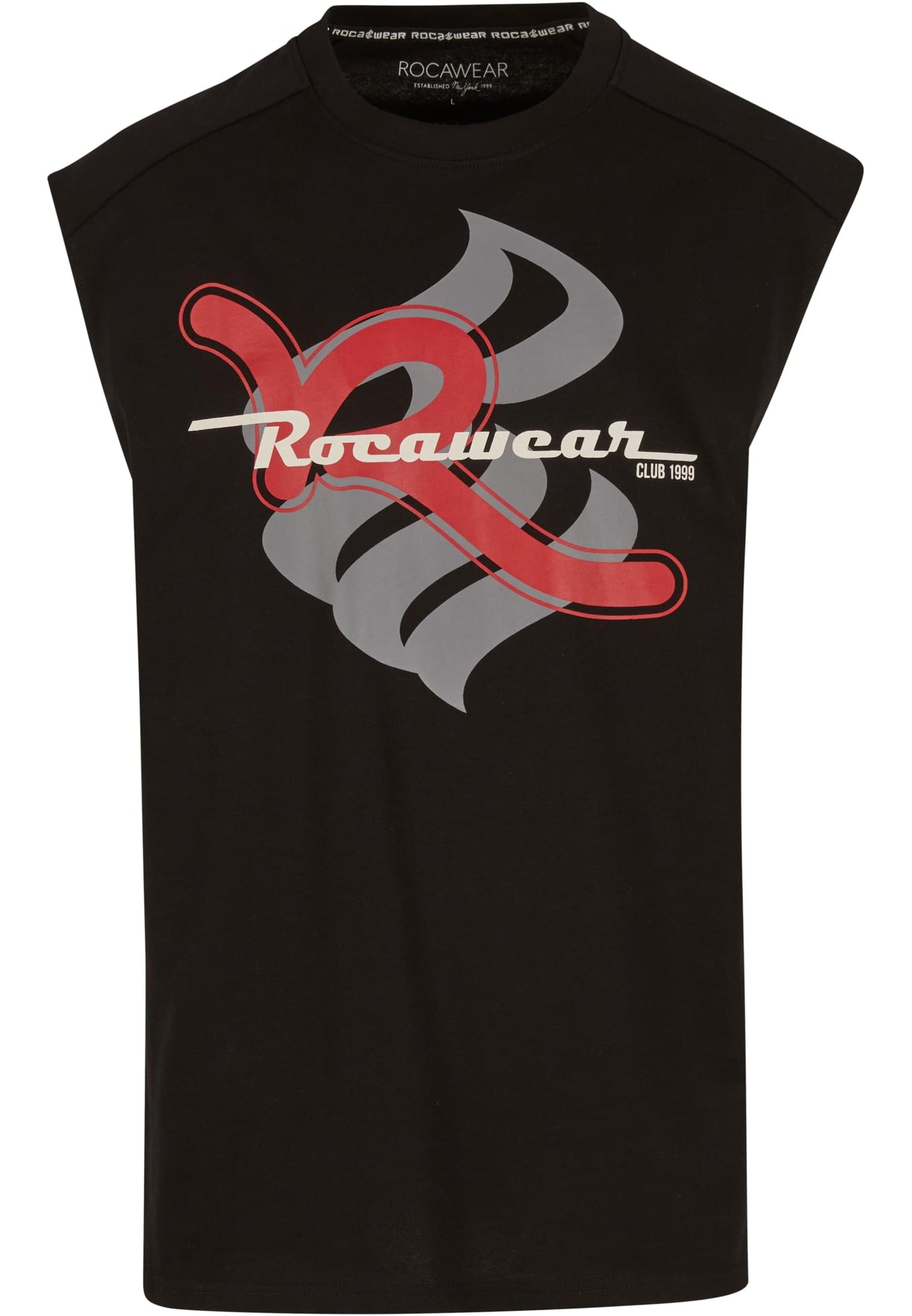 Rocawear Tank Top Sirene schwarzes Herren Tank Top Vorderseite