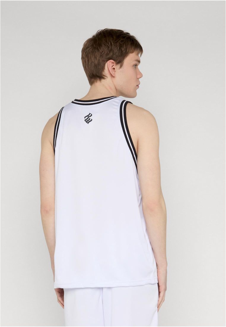 Rocawear BALLER Tanktop Weiss Herren Tanktop Rueckenansicht