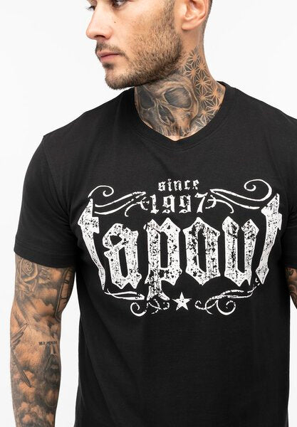 Tapout 940019 Crashed T-Shirt Schwarz