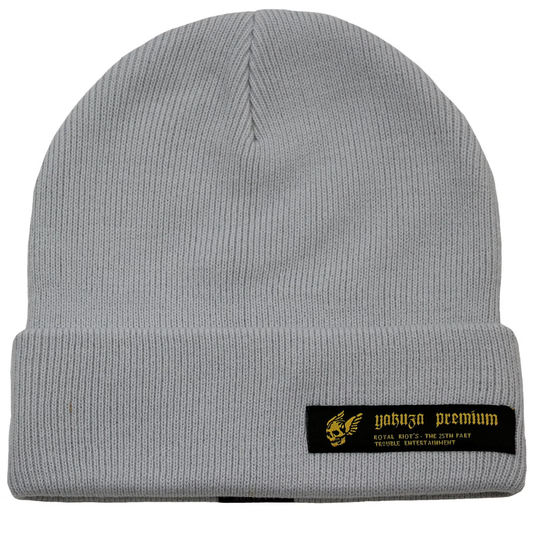 Yakuza Premium 3779 Strickmütze Grau