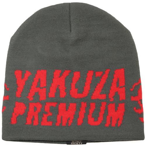 Yakuza Premium 3780 Strickmütze Dunkelgrau