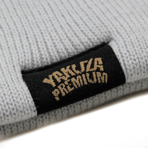 Yakuza Premium 3779 Strickmütze Grau