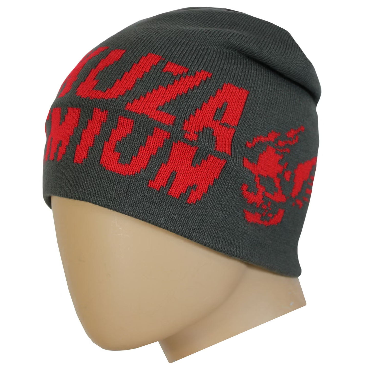 Yakuza Premium 3780 Strickmütze Dunkelgrau
