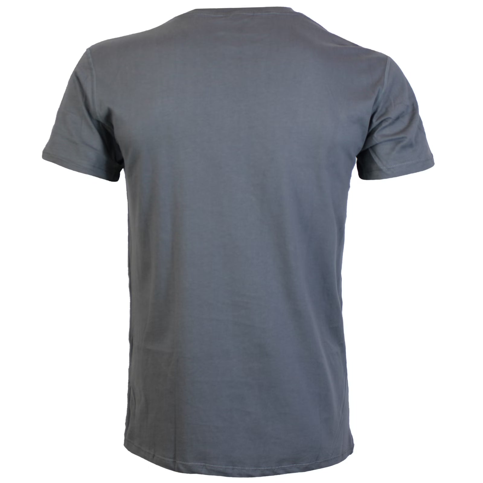Yakuza Premium Herren T-Shirt Broken Legend in Dunkelgrau Rückansicht ohne Print.