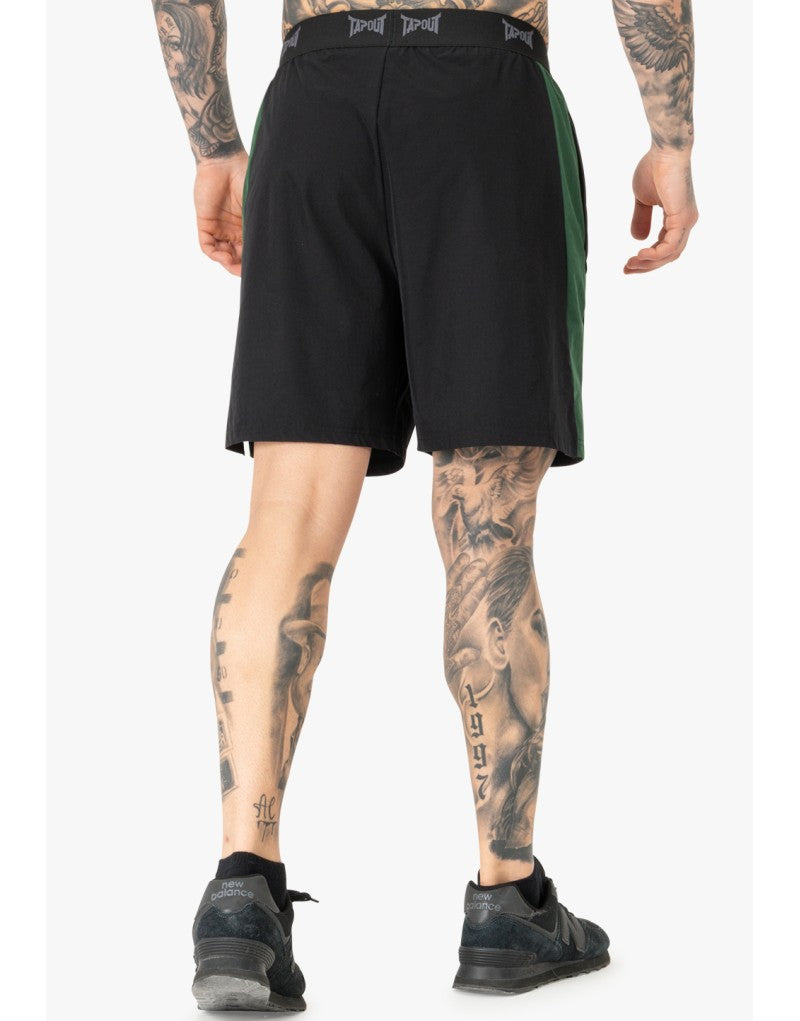 Tapout 940046 Training Short Schwarz/Gruen