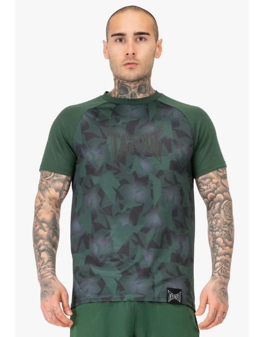 Tapout 940043 Training Graphic T-Shirt Gruen/Schwarz