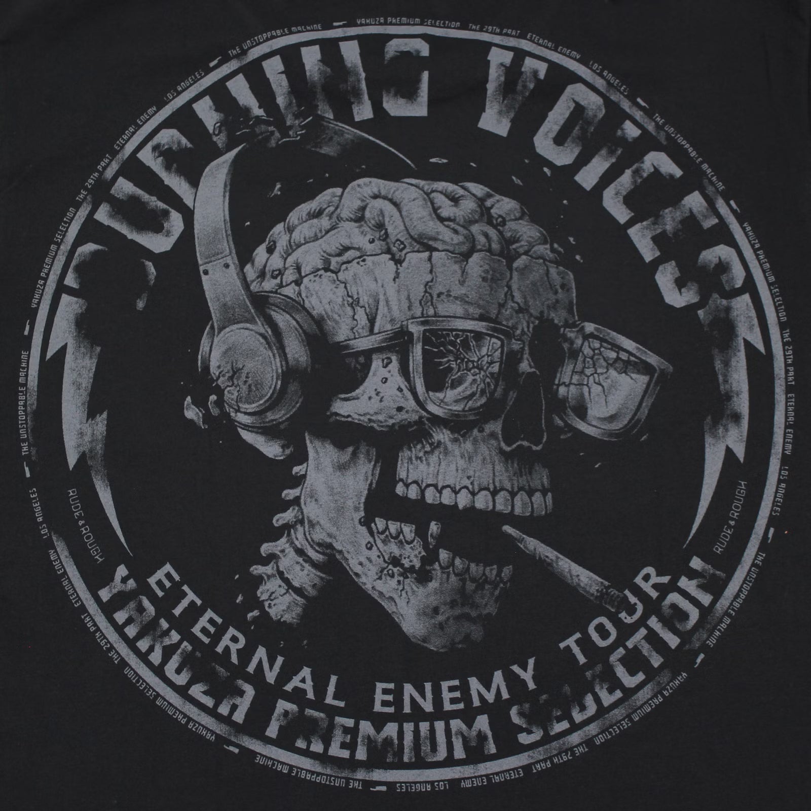 Techno-Skull Print von Yakuza Premium
