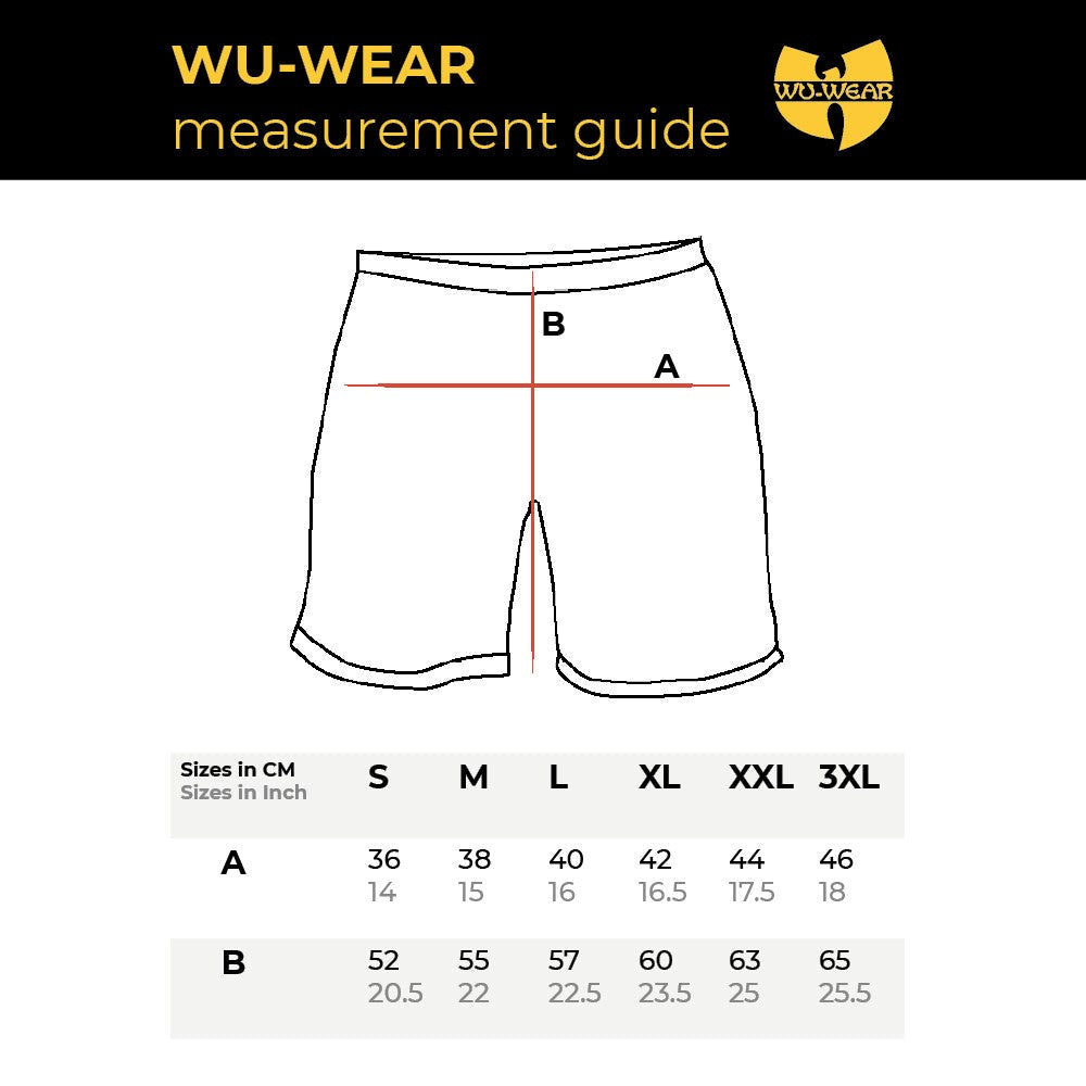 Wu Wear Wu Protect Sweatshort Schwarz - Wu-Tang Clan