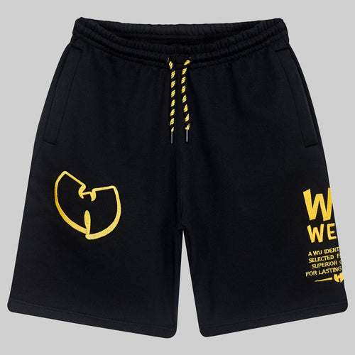 Wu Wear Wu Identitiy Sweatshort Schwarz - Wu-Tang Clan