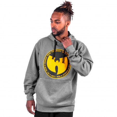 Wu Wear Grains Hoodie - Wu-Tang Clan Grau