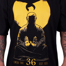 Laden Sie das Bild in den Galerie-Viewer, Wu Wear Wu-Monk T-Shirt Schwarz Wu-Tang Clan
