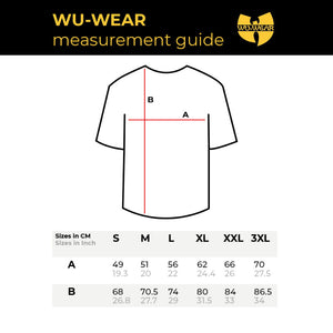 Wu Wear Wu-Monk T-Shirt Schwarz Wu-Tang Clan