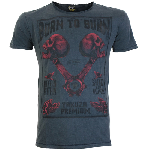 Yakuza Premium  YPS 3819  T-Shirt Dunkelblau
