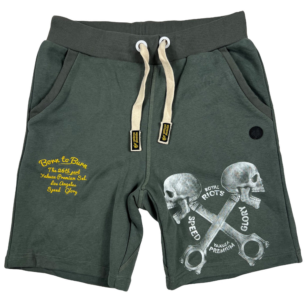 Yakuza Premium YPJO 3828 Jogging Shorts Oliv