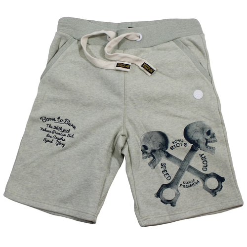 Yakuza Premium YPJO 3828 Jogging Shorts Grau/Grün