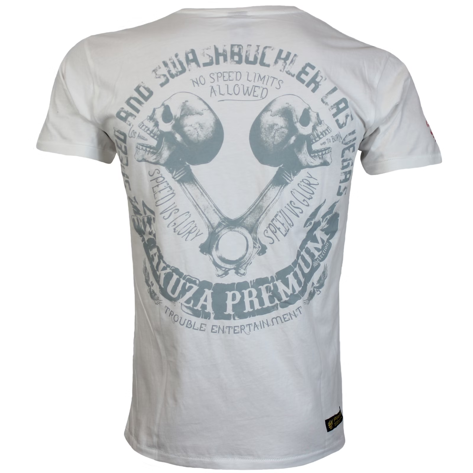 Yakuza Premium  YPS 3818  T-Shirt Natur Weiss