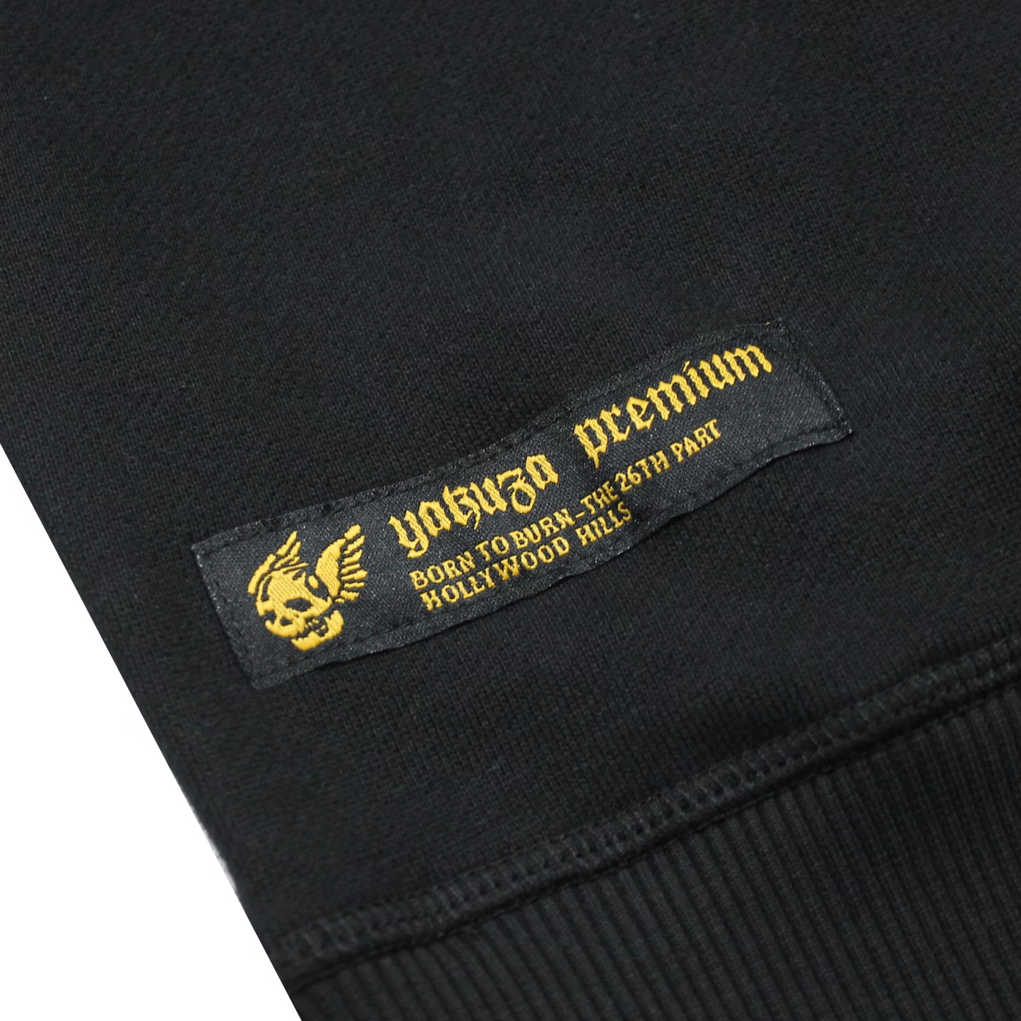 Yakuza Premium YPHZ 3825 A  Kapuzensweatjacke Schwarz