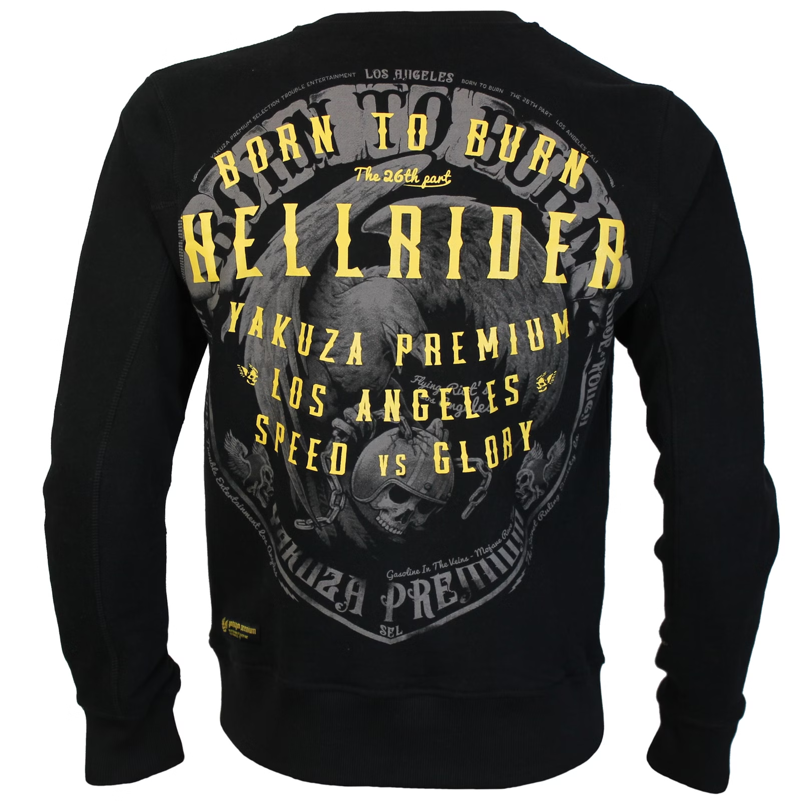 Yakuza Premium YPP 3821 A Pullover Schwarz