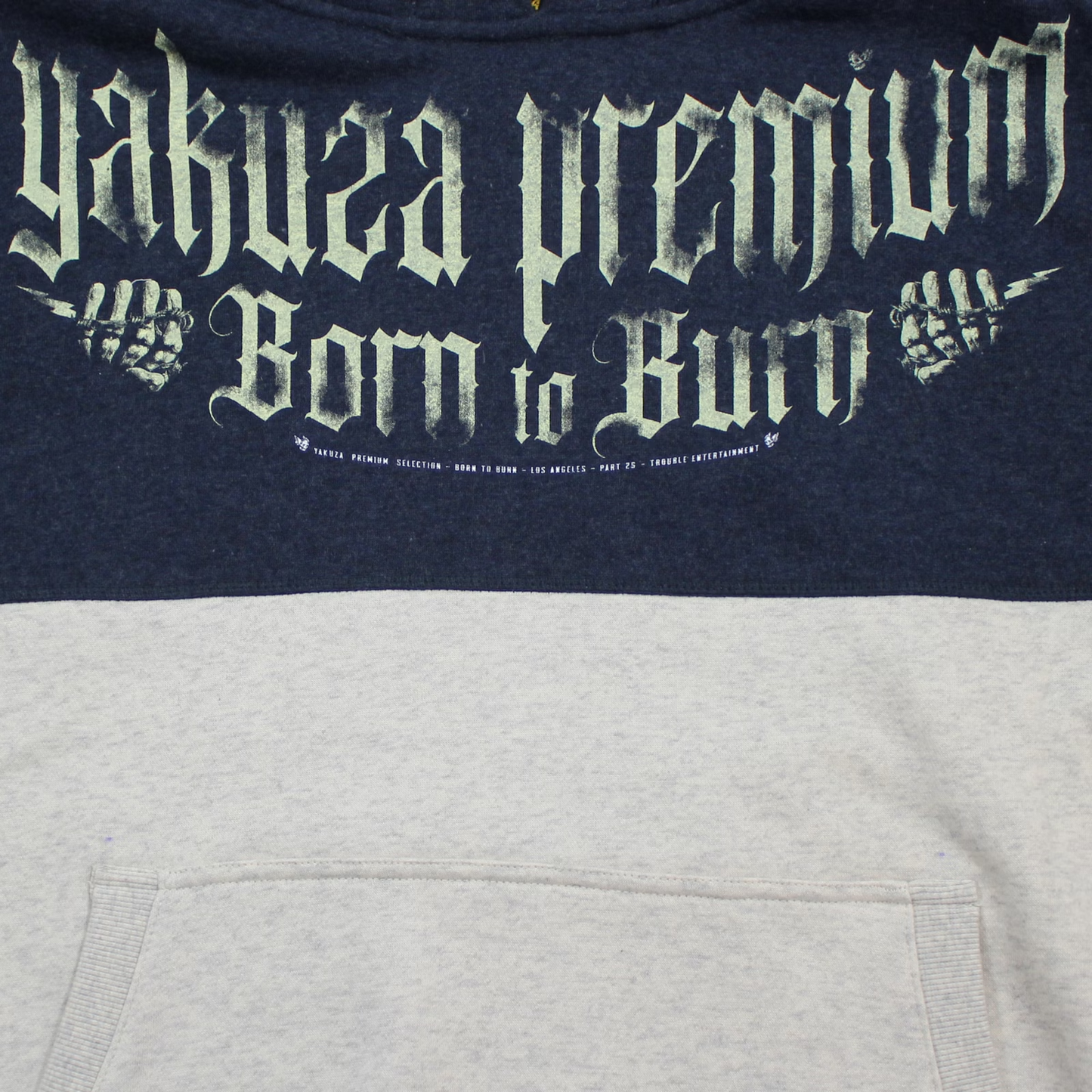 Yakuza Premium 3823 A Hoody Dunkelblau