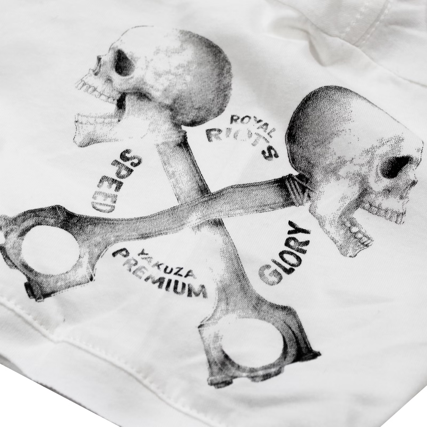 Yakuza Premium  YPS 3819  T-Shirt Natur Weiss Vintage
