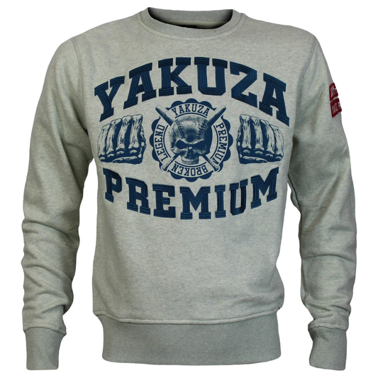 Yakuza Premium YPP 3820 Pullover Grau/Grün