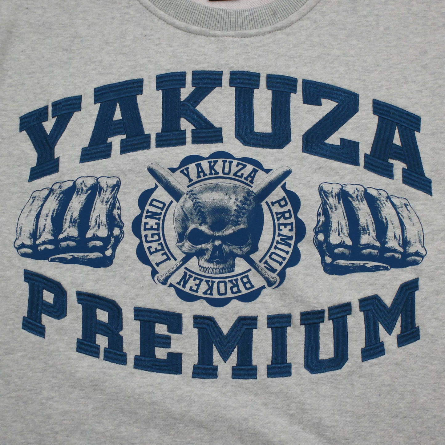 Yakuza Premium YPP 3820  Pullover Grau/Grün